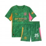 Camisolas de futebol Manchester City Gianluigi Donnarumma 25 Guarda Redes Criança Equipamento Principal 2025/26 Manga Curta